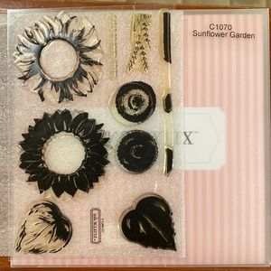 Sunflower garden stamps